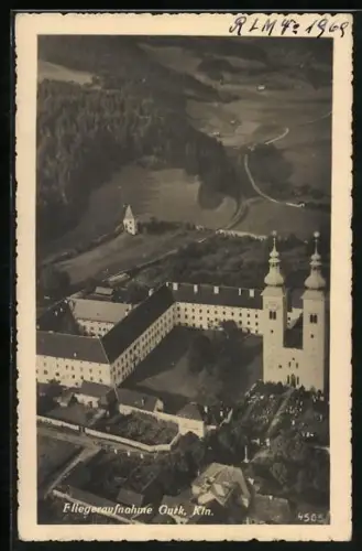 AK Gurk, Fliegeraufnahme des Ortes