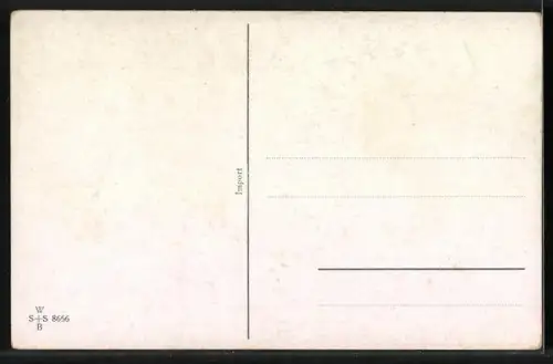 Künstler-AK In Sand eingegrabener Mann beobachtet eine Frau in Badeanzug