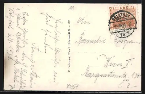 AK Selztal, Teilansicht mit Gebirge im Hintergrund