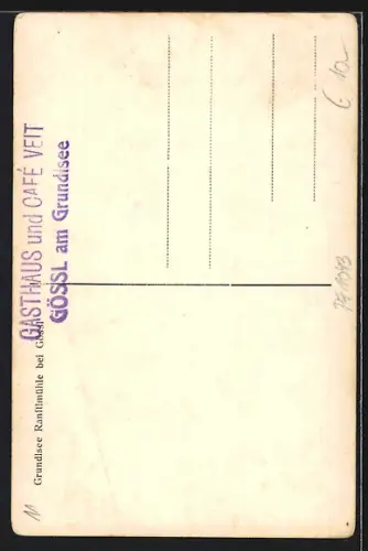 AK Gössl, Ranftlmühle