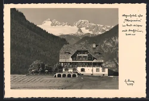 AK Bad Aussee, Alpenhotel zur Wasnerin