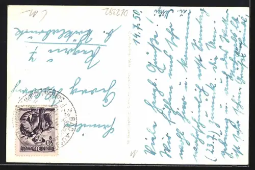 AK Bad Aussee, Hauptplatz mit Gasthof zum weissen Rössl und Geschäften