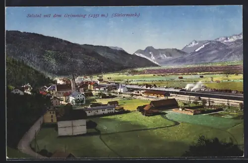 AK Selztal /Steiermark, Bahnhof und Grimming