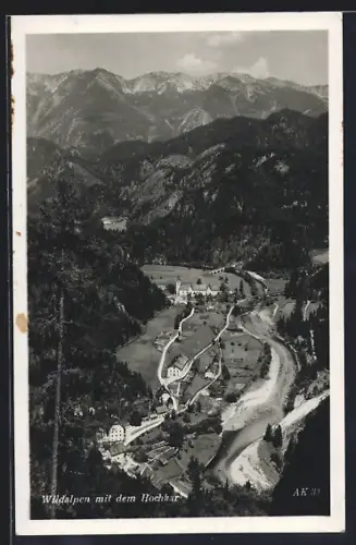 AK Wildalpen, Ortsansicht mit dem Hochkar