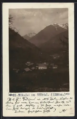 AK St. Nikolai im Sölktal, Ortsansicht