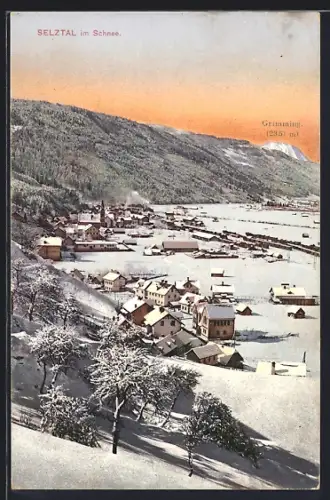 AK Selztal, Ortsansicht im Winter