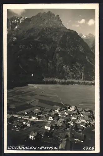 AK Längenfeld im Ötztal, Blick auf Unterlängenfeld