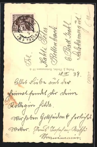 AK Rottenmann, Stadtplatz mit Kirche