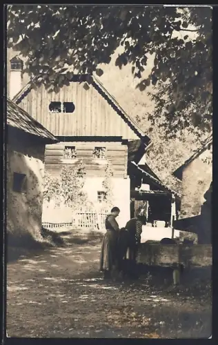 AK Weng b. Admont, Dorfplatz