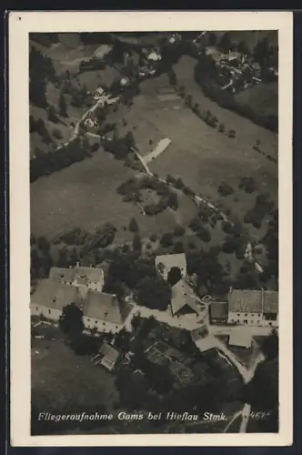 AK Hieflau /Stmk., Ortsansicht, Fliegeraufnahme
