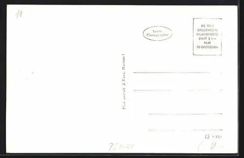 AK Wildalpen, Gasthof zum braunen Hirschen