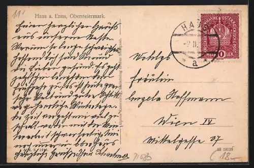 AK Haus a. Enns, Ortspartie