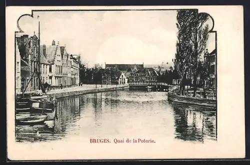 AK Bruges, Quai de la Poterie