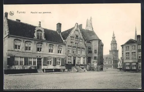 AK Furnes, Marche aux pommes