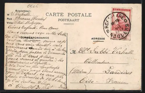 AK Roulers, Chaussee de Menin