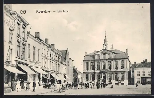 AK Roulers, Grand` Place et Hotel de Ville