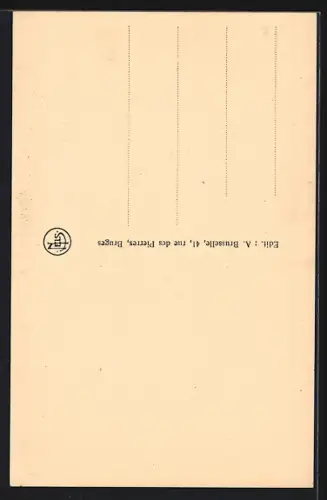 AK Bruges, 41 Rue St. Jacques, Hall du Grand Hotel