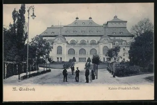 AK M.-Gladbach, Kaiser-Friedrich-Halle