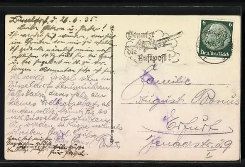 AK Düsseldorf, Tritonengruppe an der Königsallee