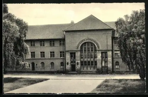 AK Offenbach a. Main, Ledermuseum