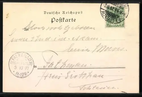 AK Dresden, Panoramablick auf die Stadt