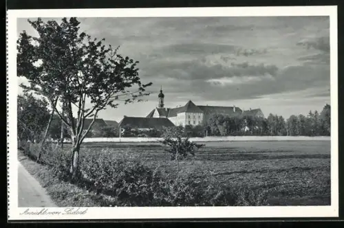 AK Wittislingen, Höhere Mädchen-Haushaltungsschule und Internat Maria Medingen, Ansicht von Südost