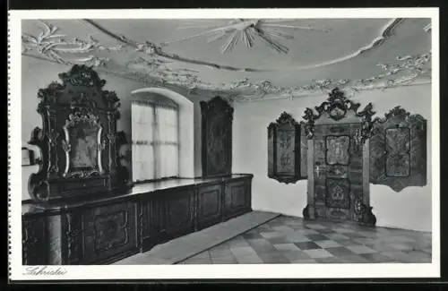 AK Wittislingen, Höhere Mädchen- und Haushaltungsschule und Internat Maria Medingen, Sakristei