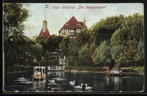 AK Kiel-Ellerbek, Gasthaus Am Schwanensee