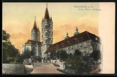 AK Naumburg a. S., Dom, Neuer Aufgang
