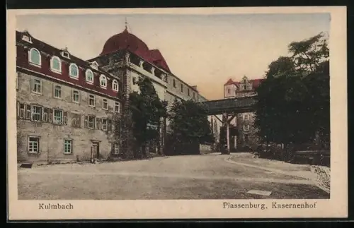 AK Kulmbach, Plassenburg, Kasernenhof