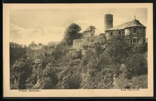 AK Rabenstein /Fränkische Schweiz, Burg Rabenstein