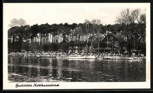 AK Berlin-Wannsee, Gaststätte Kohlhasenbrück, Inh. Alfred Söhnel