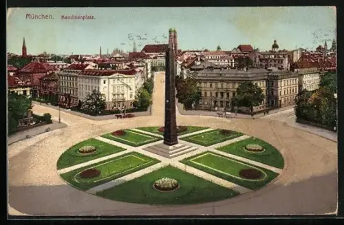 AK München, Karolinenplatz