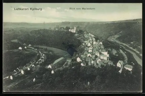AK Kyllburg, Blick vom Marienturm