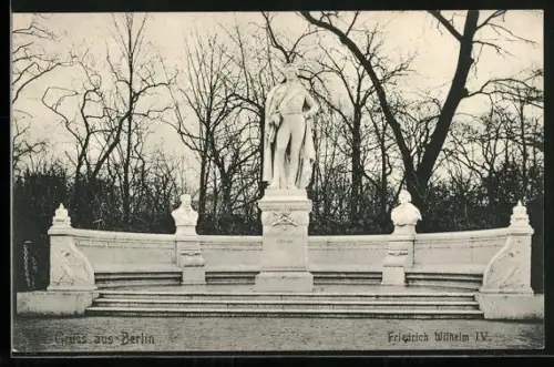 AK Berlin, Friedrich Wilhelm IV. Denkmal