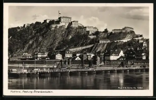 AK Koblenz /Rhein, Festung Ehrenbreitstein, 
