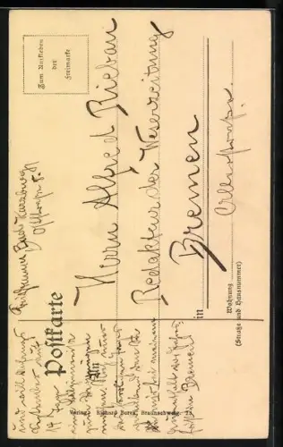 AK Goslar, Marktstrasse