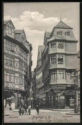 AK Alt-Frankfurt, Hainerhof, Lutherhaus