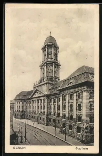 AK Berlin, Stadthaus, Eingang Jüdenstrasse