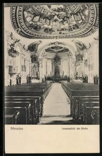 AK Pfronten, Innenansicht der Kirche