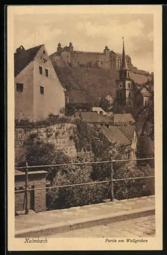 AK Kulmbach, Ortspartie am Wallgraben