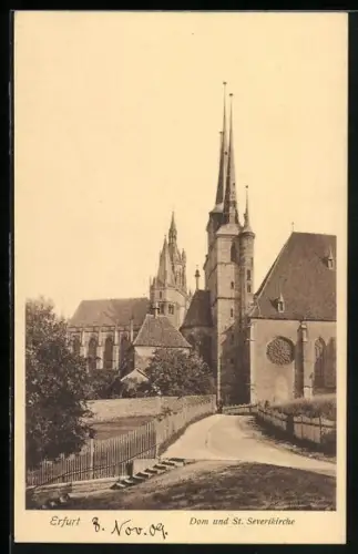 AK Erfurt, Dom und St. Severikirche