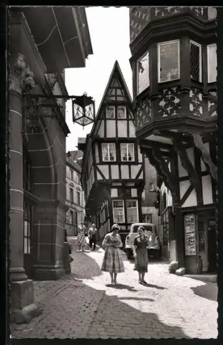 AK Bernkastel-Kues /Mosel, Mittelalterliches Spitzgiebelhaus