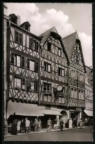 AK Trier /Mosel, Alte Fachwerkhäuser