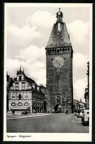 AK Speyer, Blick zum Altpörtel