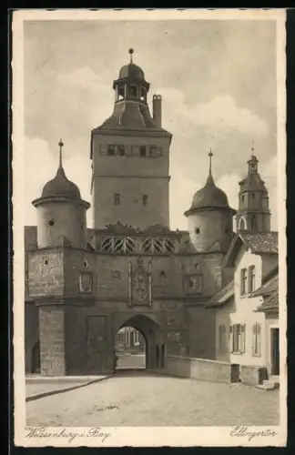 AK Weissenburg i. Bay., Ellingertor