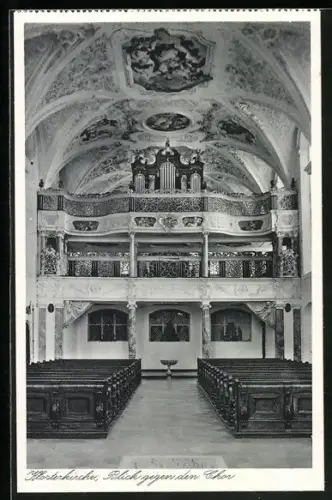 AK Wittislingen, Höhere Mädchen- und Haushaltungsschule und Internat Maria Medingen, Chor in der Klosterkirche