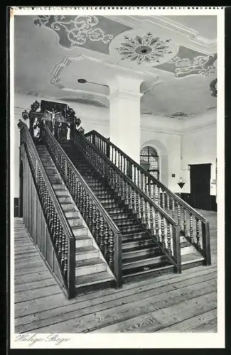 AK Wittislingen, Höhere Mädchen- und Haushaltungsschule und Internat Maria Medingen, Heilige Stiege