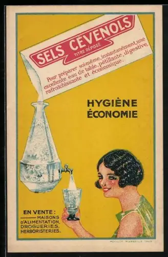 AK Reklame für Sels Cevenols