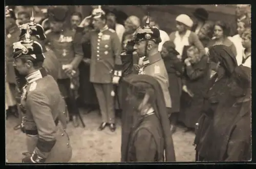 Foto-AK Prinz Oskar von Preussen und Prinz August Wilhelm von Preussen